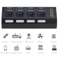 4-Port-HUB – USB 3.0 – Splitter