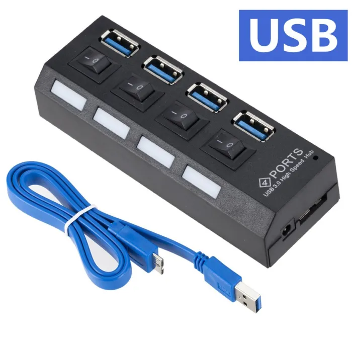 4-Port-HUB – USB 3.0 – Splitter