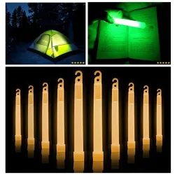 Glow sticks - ultra bright - camping / emergency light - 10 piecesSurvival tools
