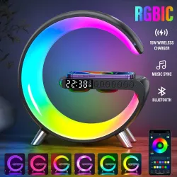 LED-Nachtlicht – RGB – USB – Wecker/Lautsprecher/APP-Steuerung