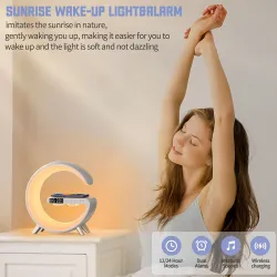 LED-Nachtlicht – RGB – USB – Wecker/Lautsprecher/APP-Steuerung