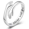 Resizable ring - "I Love You Forever" - unisexRings