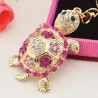 Crystal turtle - keychainKeyrings