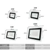 RGB-LED-Flutlicht – Außenreflektor – Fernbedienung – wasserdicht – 220 V/110 V – 20 W – 30 W – 50 W – 100 W