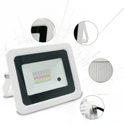 RGB-LED-Flutlicht – Außenreflektor – Fernbedienung – wasserdicht – 220 V/110 V – 20 W – 30 W – 50 W – 100 W
