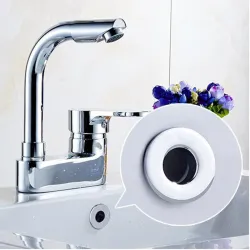 Bathroom sink drain stopper - overflow round ring - coverDrains
