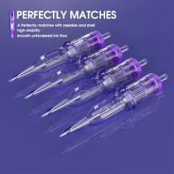 Professional permanent tattoo kit - rotary pen - LCD displayTattoo