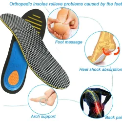 Orthopedic insole - foam shoe insert - for flat foot / arch supportFeet