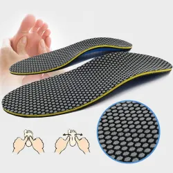 Orthopädische Einlegesohle – Schaumstoff-Schuheinlage – zur Unterstützung von Plattfüßen/Fußgewölbe