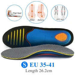 Orthopädische Einlegesohle – Schaumstoff-Schuheinlage – zur Unterstützung von Plattfüßen/Fußgewölbe