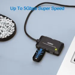 4-ports HUB - USB 3.0 - 5GbpsHubs