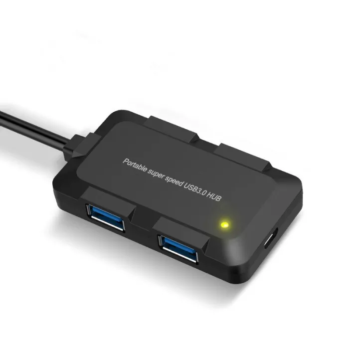 4-Port-HUB – USB 3.0 – 5 Gbit/s