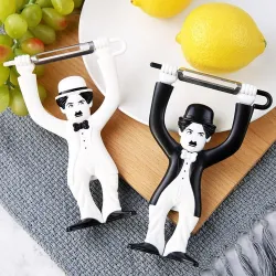 Charlie Chaplin – Obst-/Gemüseschäler – Edelstahl