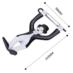 Charlie Chaplin - fruit / vegetable peeler - stainless steelCeramic