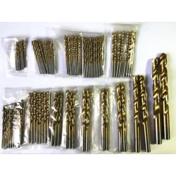 15–10 mm – HSS-Titanbeschichtete Spiralbohrer – 99-teiliges Set