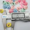 Dekorative Kühlschrankmagnete - Smiley-Gesichter - 36 Stück
