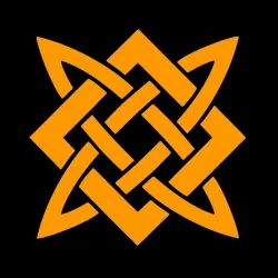 Decorative car sticker - slavic pattern - 15 * 15cmStickers