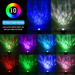 Sternenhimmelprojektor – LED-Nachtlicht – mit Lautsprecher – Bluetooth