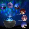 Sternenhimmelprojektor – LED-Nachtlicht – mit Lautsprecher – Bluetooth