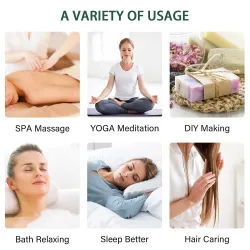 Ätherische Öle – für Diffusoren/Aromatherapie/Bad/Massage – 20 Stück – 5 ml
