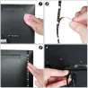 TV-Hintergrundbeleuchtungsstreifen - LED - RGB - USB-Anschluss - mit Fernbedienung