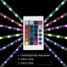 TV-Hintergrundbeleuchtungsstreifen - LED - RGB - USB-Anschluss - mit Fernbedienung