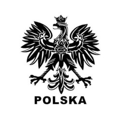 Polnischer Adler / POLSKA - Autoaufkleber