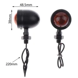 Motorrad-Blinker - Blinker - 12V - 2 Stück