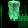 3D-Zahn-RGB-LED-Lampe – USB – Touch-Licht
