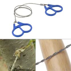 Stahldraht-Handsäge – Outdoor-/Survival-Ausrüstung