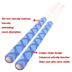 Drum stick grips - anti-slip tape - 2 piecesDrums