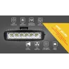 12V – 18W – LED-Arbeitsscheinwerfer für Motorrad – Boot – Auto 4x4 – SUV – ATV – Spot-/Flutlicht – 2 Stück