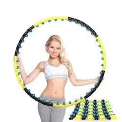 Zweireihiger magnetischer Hula-Hoop-Reifen – Fitness-Massage – Cardio-Gerät