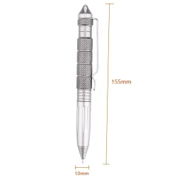 Taktischer Selbstverteidigungsstift - Notfallwerkzeug - Universal - Aluminium