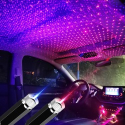 Auto-Innenraum-Lichtprojektor – Sternenhimmel – LED – USB-Kabel