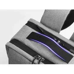 Trendige Laptoptasche - Rucksack - mit USB-Ladeanschluss - wasserdicht