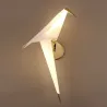 LED wall lamp - origami paper bird designWall lights
