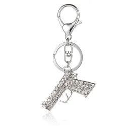 Mini-Kristallpistole - Schlüsselanhänger