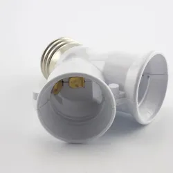 E27 auf E27 – 1 auf 2 Lampen – Fassungssockel – Konverter – Splitter – Adapter – feuerfest