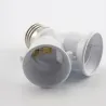 E27 to E27 - 1 to 2 lamp - socket base - converter - splitter - adapter - fireproofLighting fittings