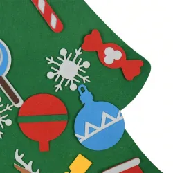 Filz-Weihnachtsbaum – DIY Weihnachtsdekoration