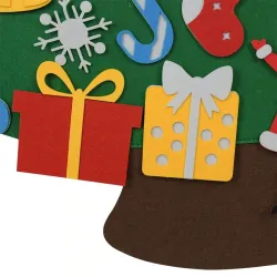 Filz-Weihnachtsbaum – DIY Weihnachtsdekoration