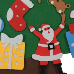 Filz-Weihnachtsbaum – DIY Weihnachtsdekoration