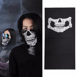 Skull printed face mask - balaclavaMasks