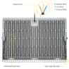 LED-Flutlicht – Reflektor – ultradünn – IP65 wasserdicht – 150 W – 200 W – 500 W – 110 V/220 V