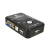 KVM-Umschalter - Splitter - 2 Ports - USB 2.0 - 1920*1440 VGA SVGA