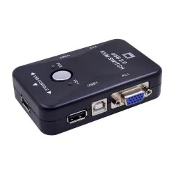 KVM-Umschalter - Splitter - 2 Ports - USB 2.0 - 1920*1440 VGA SVGA