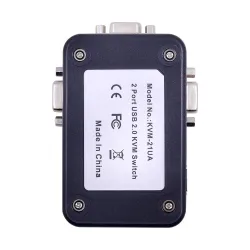 KVM-Umschalter - Splitter - 2 Ports - USB 2.0 - 1920*1440 VGA SVGA