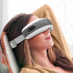 Intelligentes Augenmassagegerät – beheizte Luftkompression – müde Augen – Augenringe – Massage – Entspannung – Bluetooth