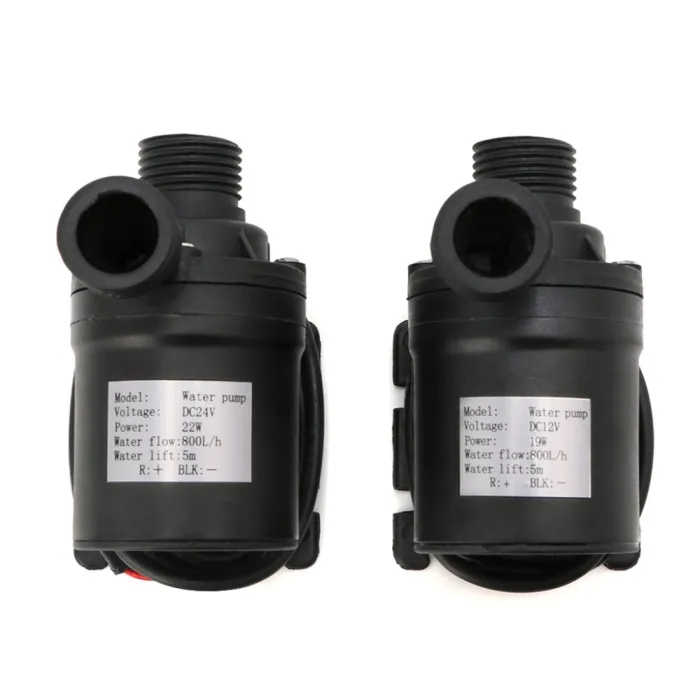 Tauchpumpe für Wasserumwälzung – bürstenloser Motor – 12 V – 24 V – 800 lH – 5 m